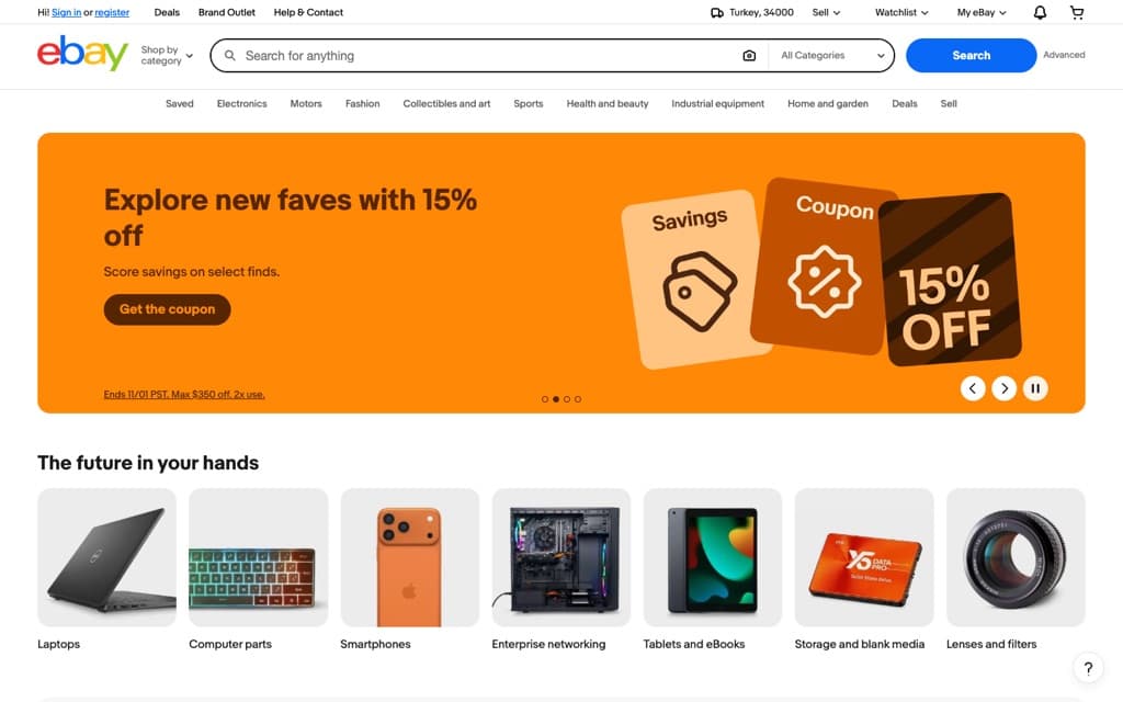 ebay.com screenshot