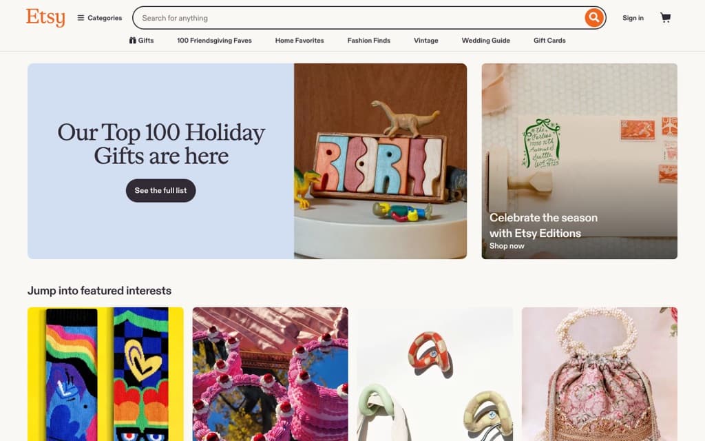 etsy.com screenshot