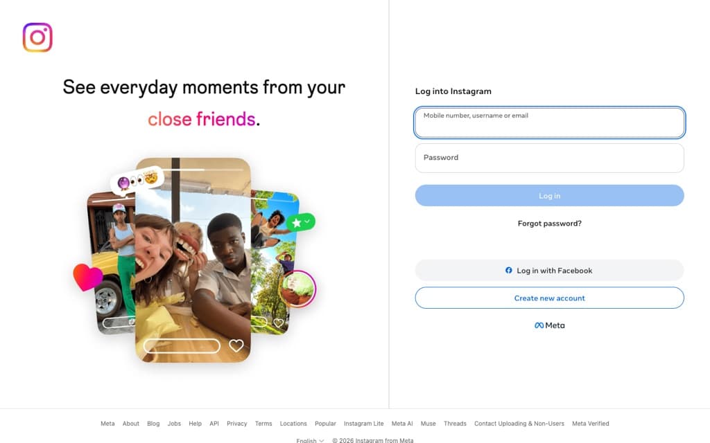 instagram.com screenshot