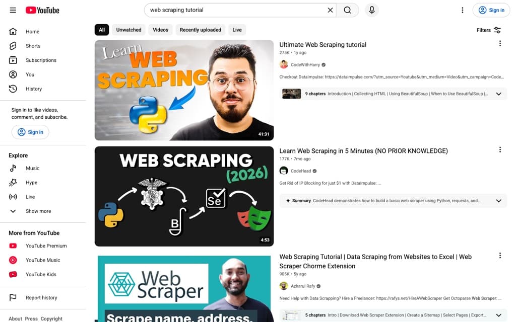 youtube.com screenshot