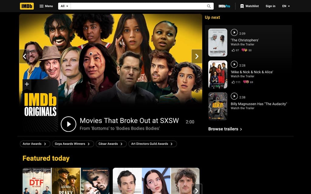 imdb.com screenshot